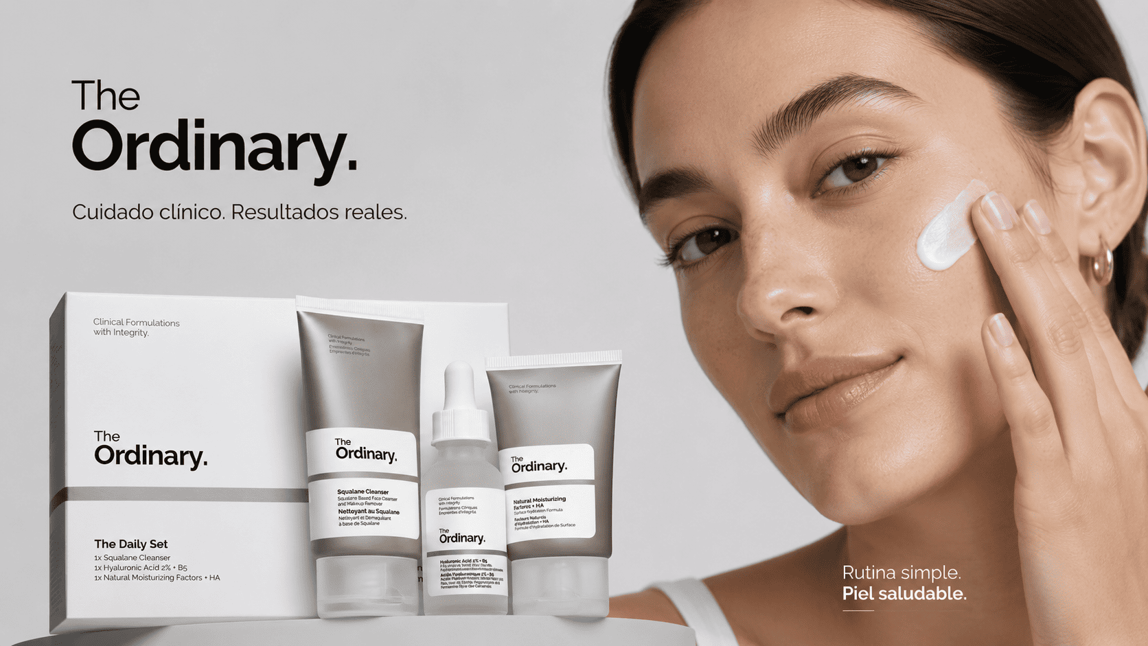 Imagen editorial de Droom Shop: The Ordinary: productos de cuidado facial para una rutina simple